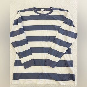 Oversized Hollister Stripe Longsleeve Shirt